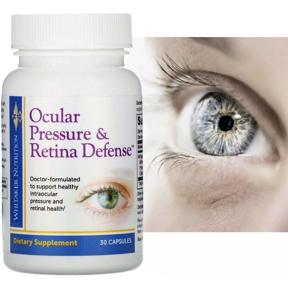 Eye Pressure & Retinal Defense Supplement 30 Capsules EXP 12/26