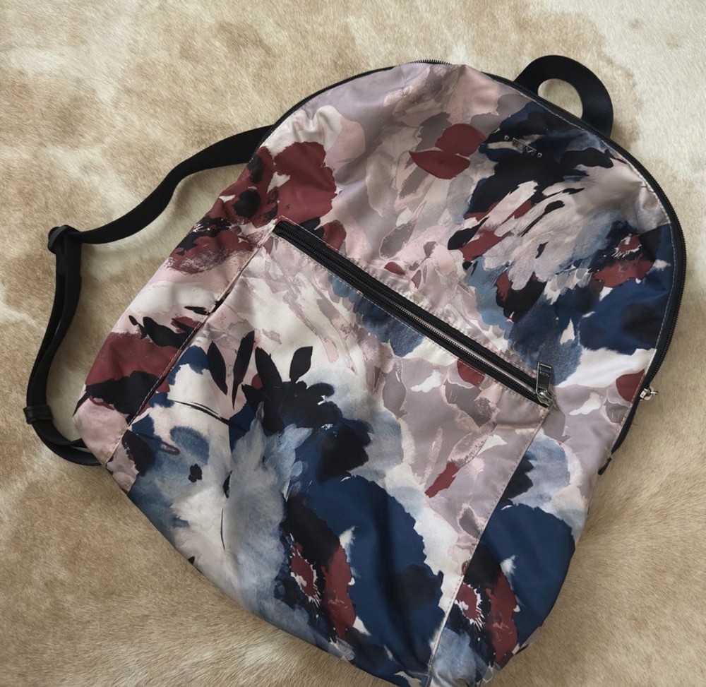 Tumi Pink Laptop Backpack Carry-On Travel Bag for Suitcases