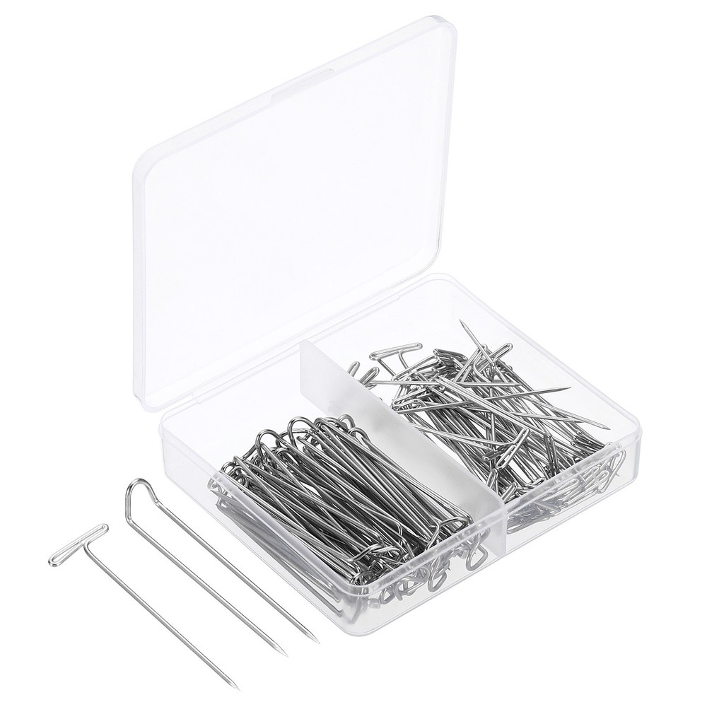 100-Pack Silver Sewing Pins - 1