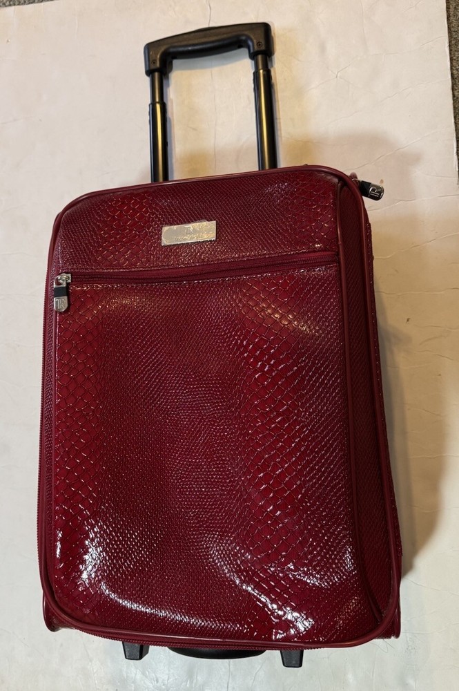 Travelright 17x13 Inch Burgundy Roller Carry-On Luggage