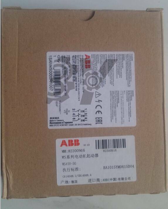 1PCS MS450-50 40-50A 1SAM450000R1007 Motor Protection Circuit Breaker #A6-4