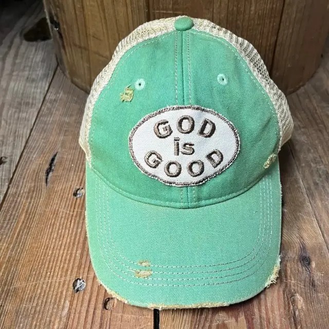 God is Good Hat (Hand-made)