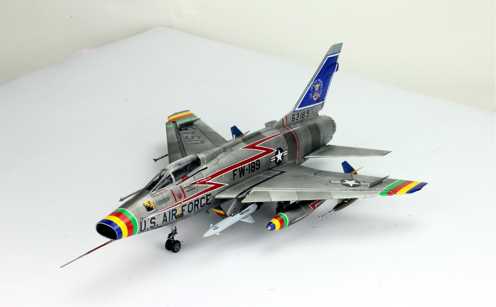 PreSale ProBuilt Model 1:48 USAF F-100D Super Sabre-image