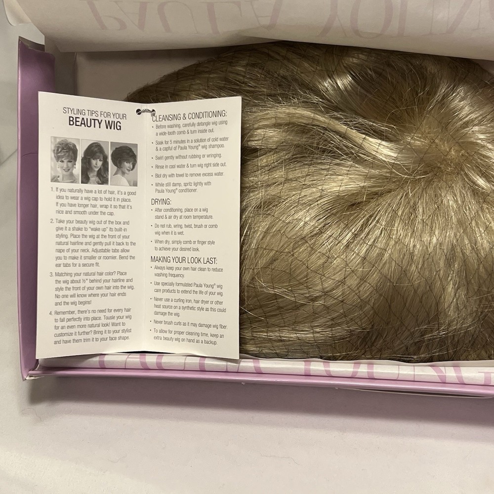 NWT NIB Paula Young Wig Style A1363 Color 22Ave Lizbeth New With Tags New In Box
