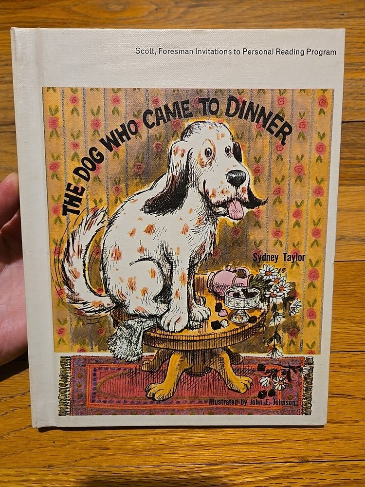 Vtg IPR Program Edition 'The Dog Who Came To Dinner' 1966 By Sydney Taylor