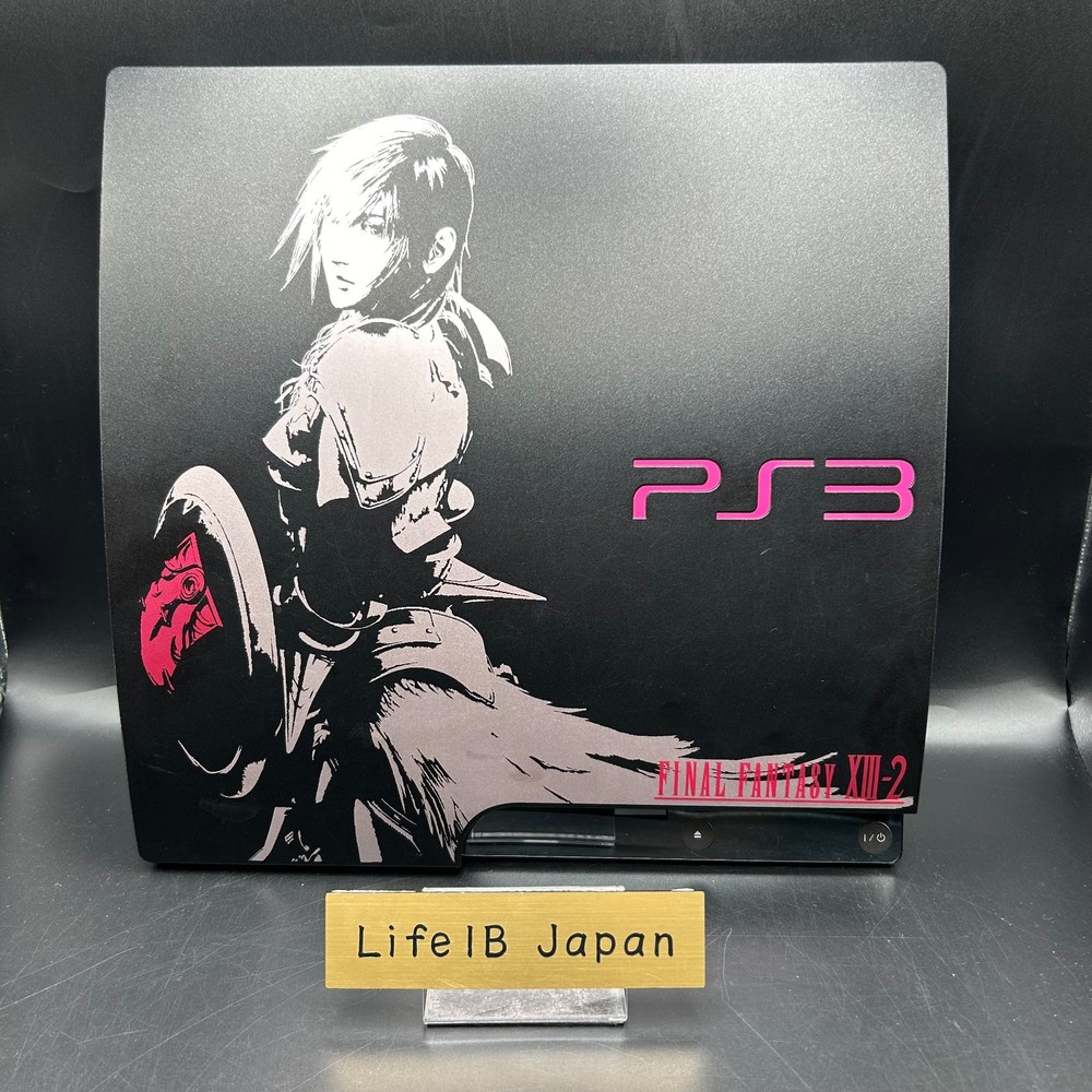 SONY PlayStation 3 PS3 Final Fantasy XIII 2 Lightning Edition Black Console Only