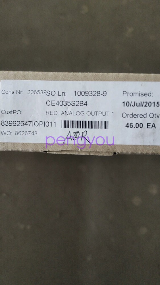 1PCS EMERSON CE4035S2B4 Brand new Fedex or DHL