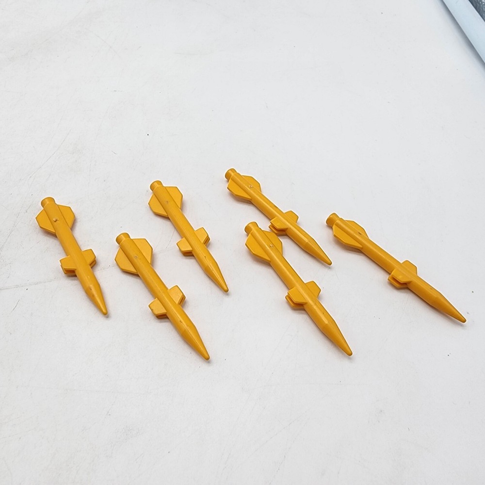 Vintage 1987 GI Joe Real American Hero Persuader Missiles Lot Of 6 Free Shipping