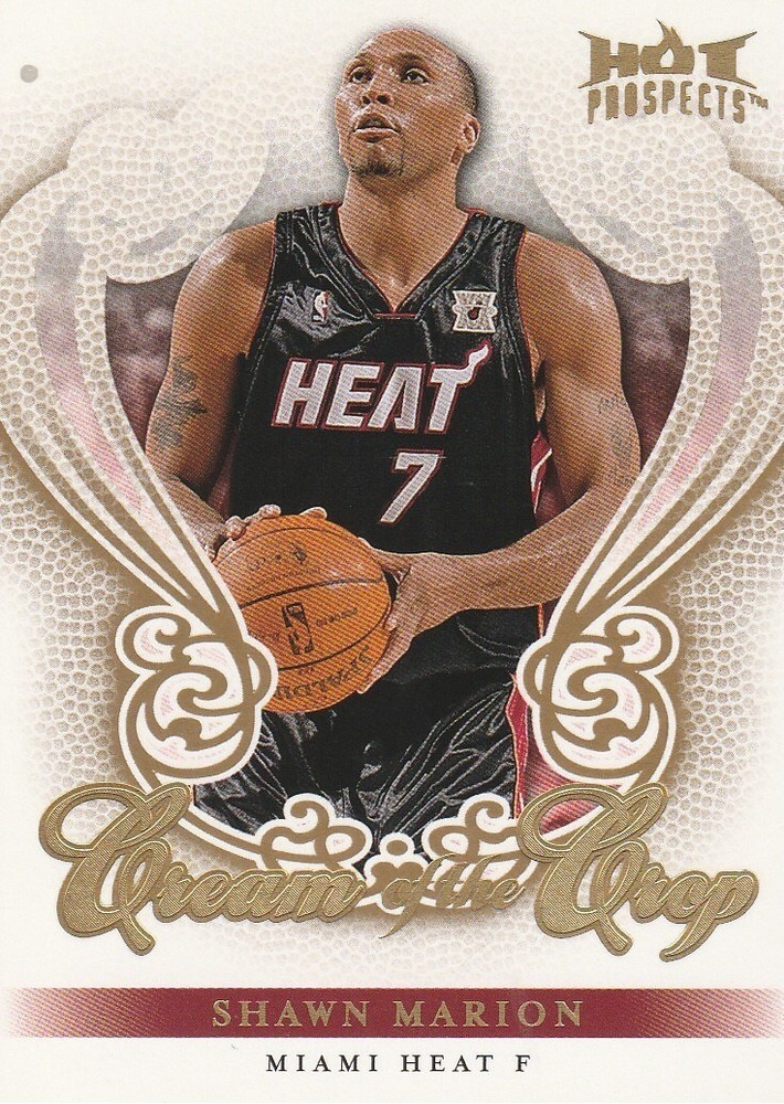2008-09 Hot Prospects Shawn Marion Cream of the Crop CC10 Card
