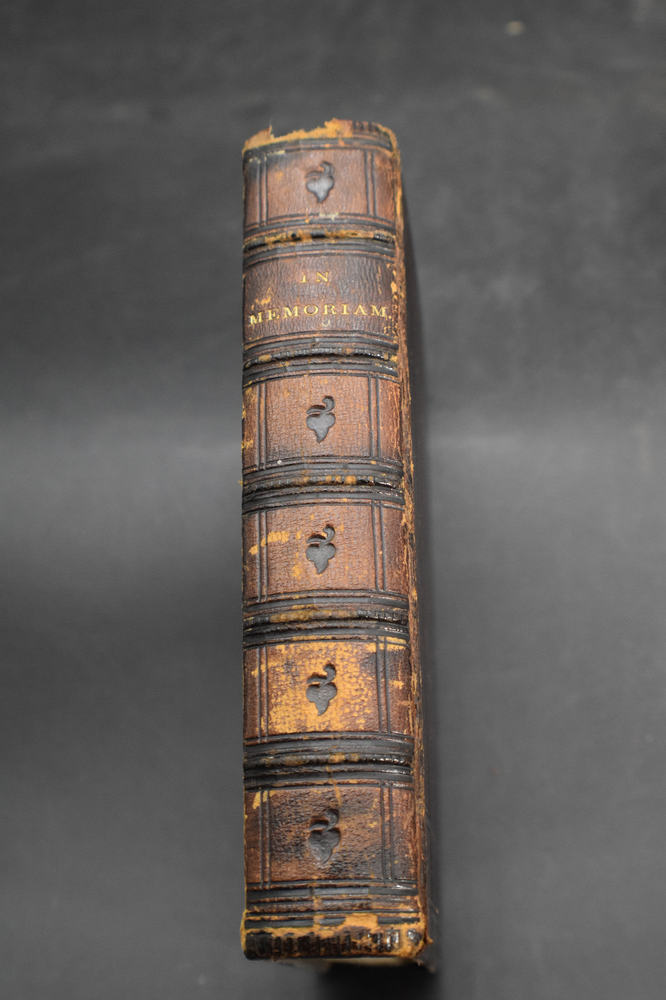 1861 Memoir of Arthur Henry Hallam by Alfred Tennyson