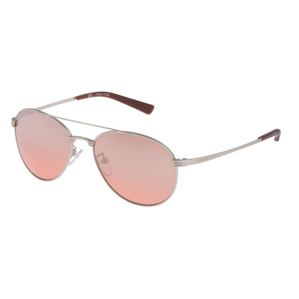 Stylish Police Gray Metal Sunglasses for Men and Women