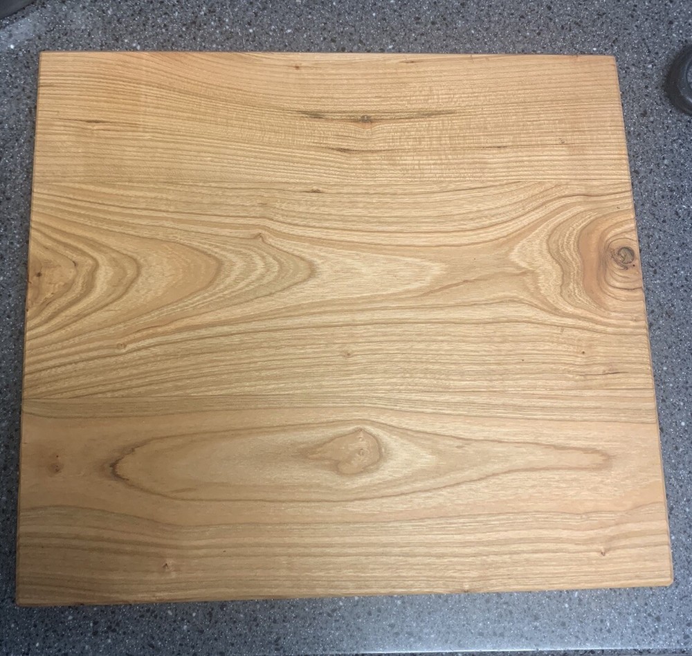 New Cherry Bread Board, Serving Board, 12x11 X 1 Inches