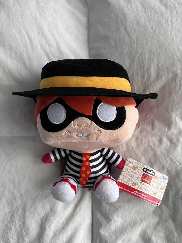 FUNKO POP! PLUSH: McDonalds - Hamburglar 7 New With Tags