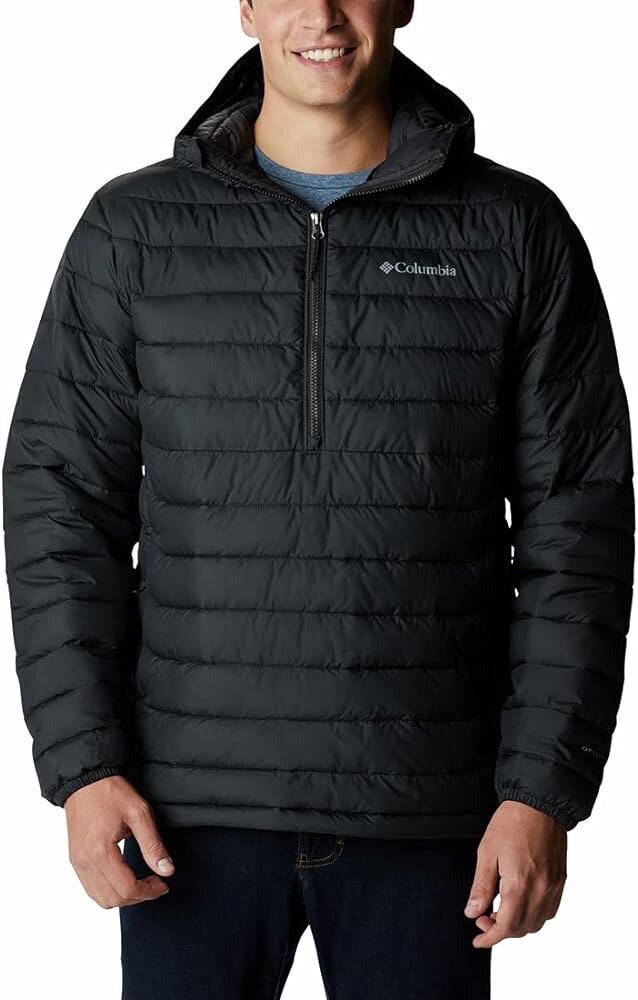 Columbia Men’s Small Powder Lite Omni-Heat Puffer Hooded Anorak