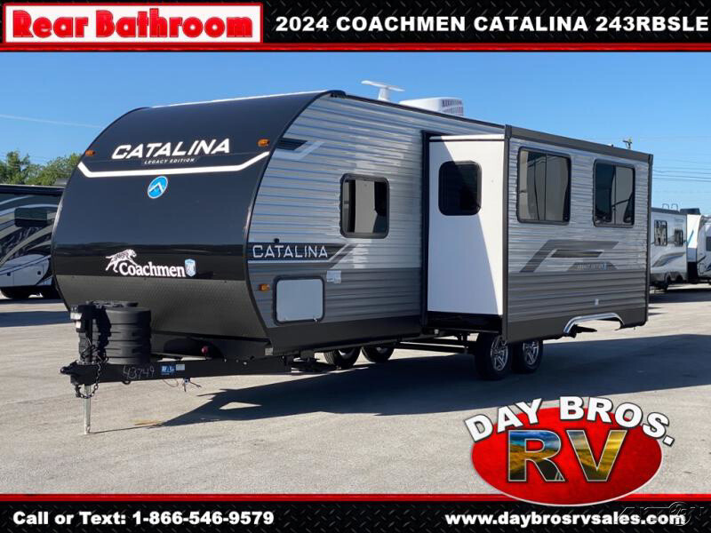 24 Coachmen RV Catalina Legacy 243RBS Travel Trailer Towable Camper Slide