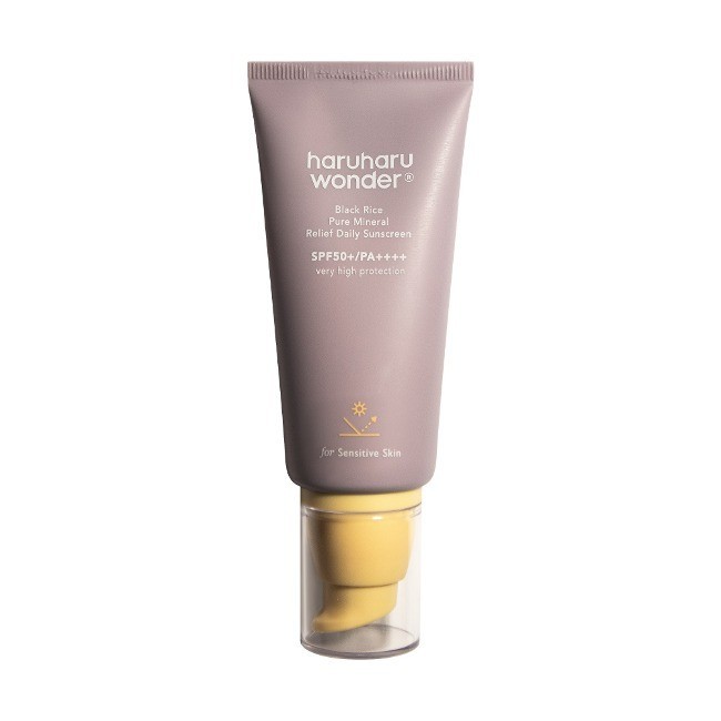 Haruharu Wonder Black Rice Pure Mineral Relief Daily Sunscreen, SPF50+/PA++++