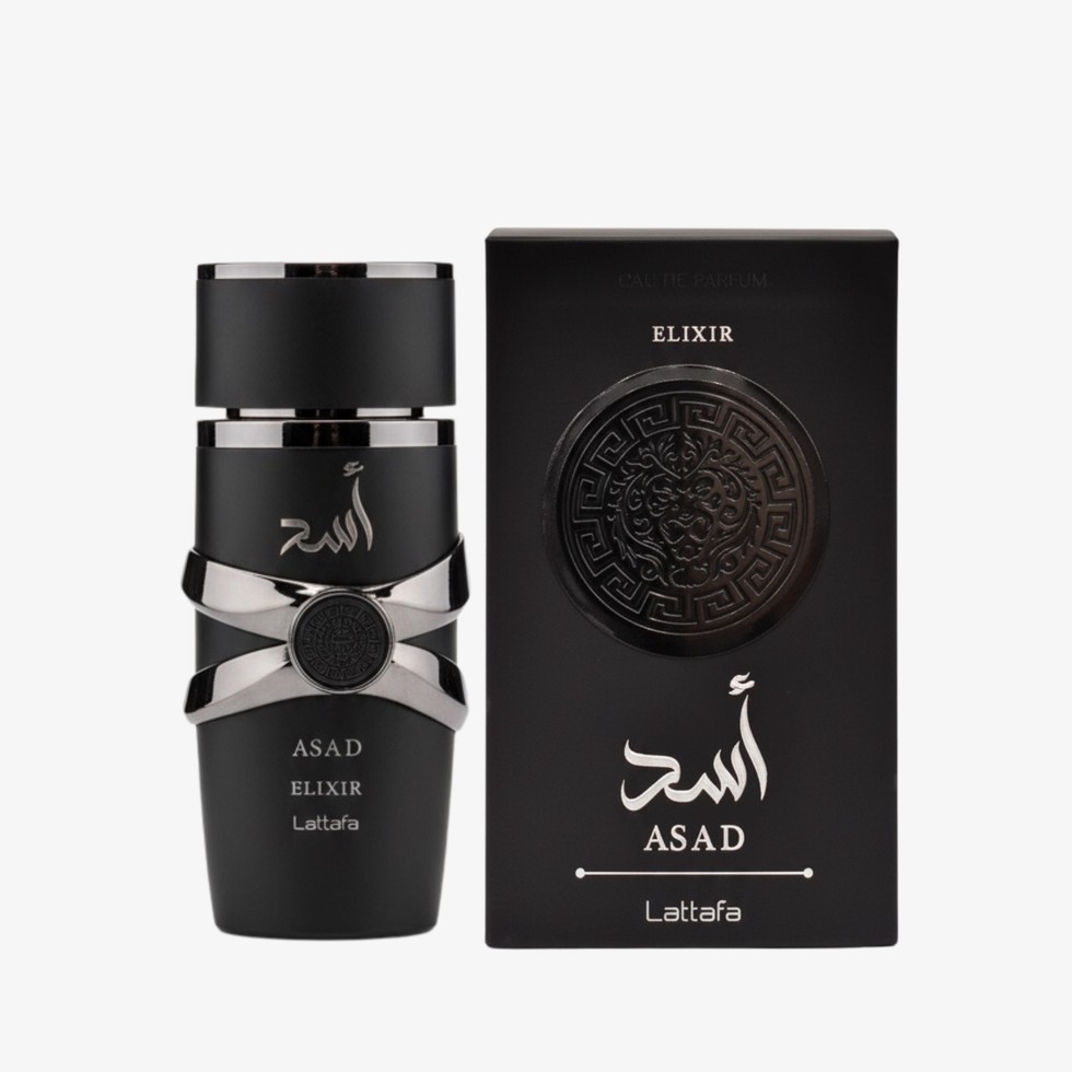 Asad Elixir by Lattafa, 3.4 oz EDP Spray for Men