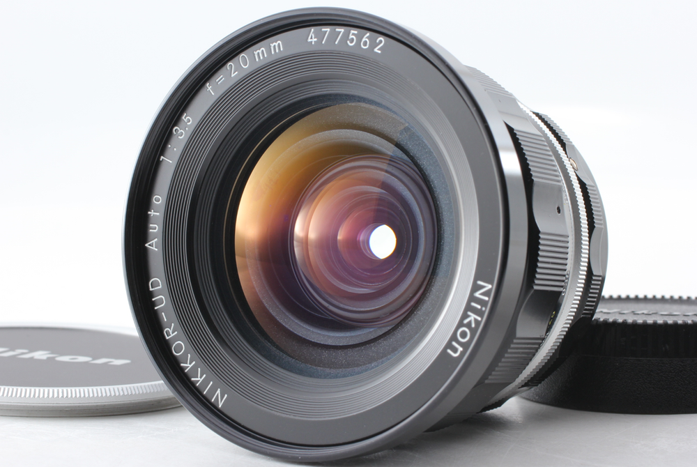 [TOP MINT] Nikon NIKKOR-UD Auto 20mm f/3.5 MF Non Ai Wide Angle MF Lens JAPAN