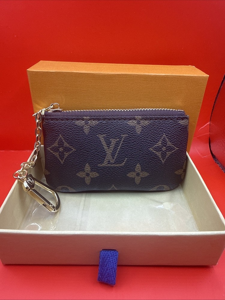 Louis Vuitton - Brown Wallet Keychain Pouch