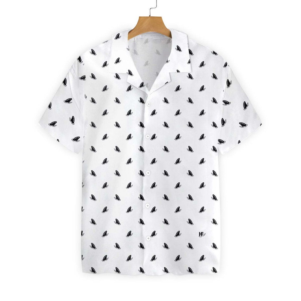 Stylish Shark Print Hawaiian Shirt for Men and Women