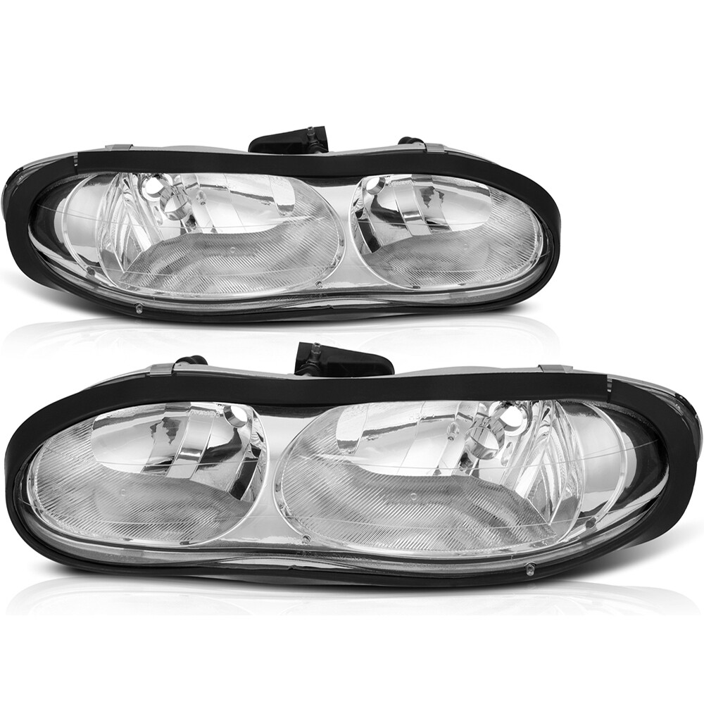 For 1998-2002 Chevy Camaro Z28 Headlamp Headlight Assembly Passenger Driver Pair
