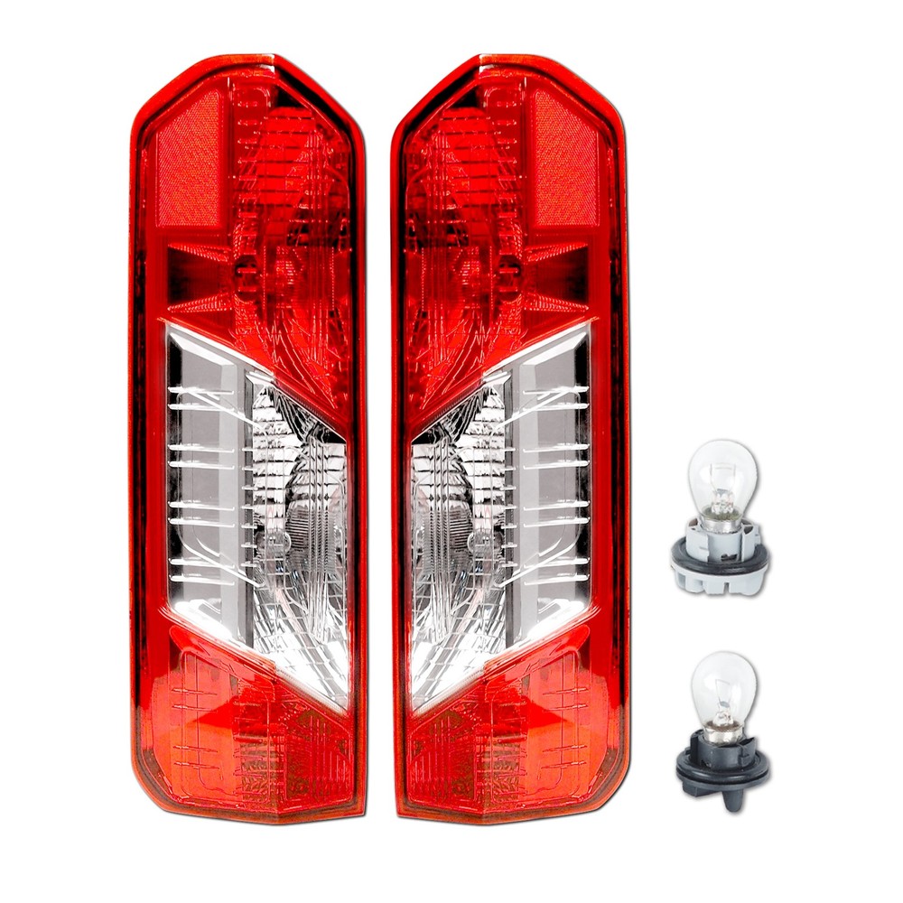 Halogen Tail Light For 2015-2025 Ford Transit-150 w/Single Rear Wheel Left+Right