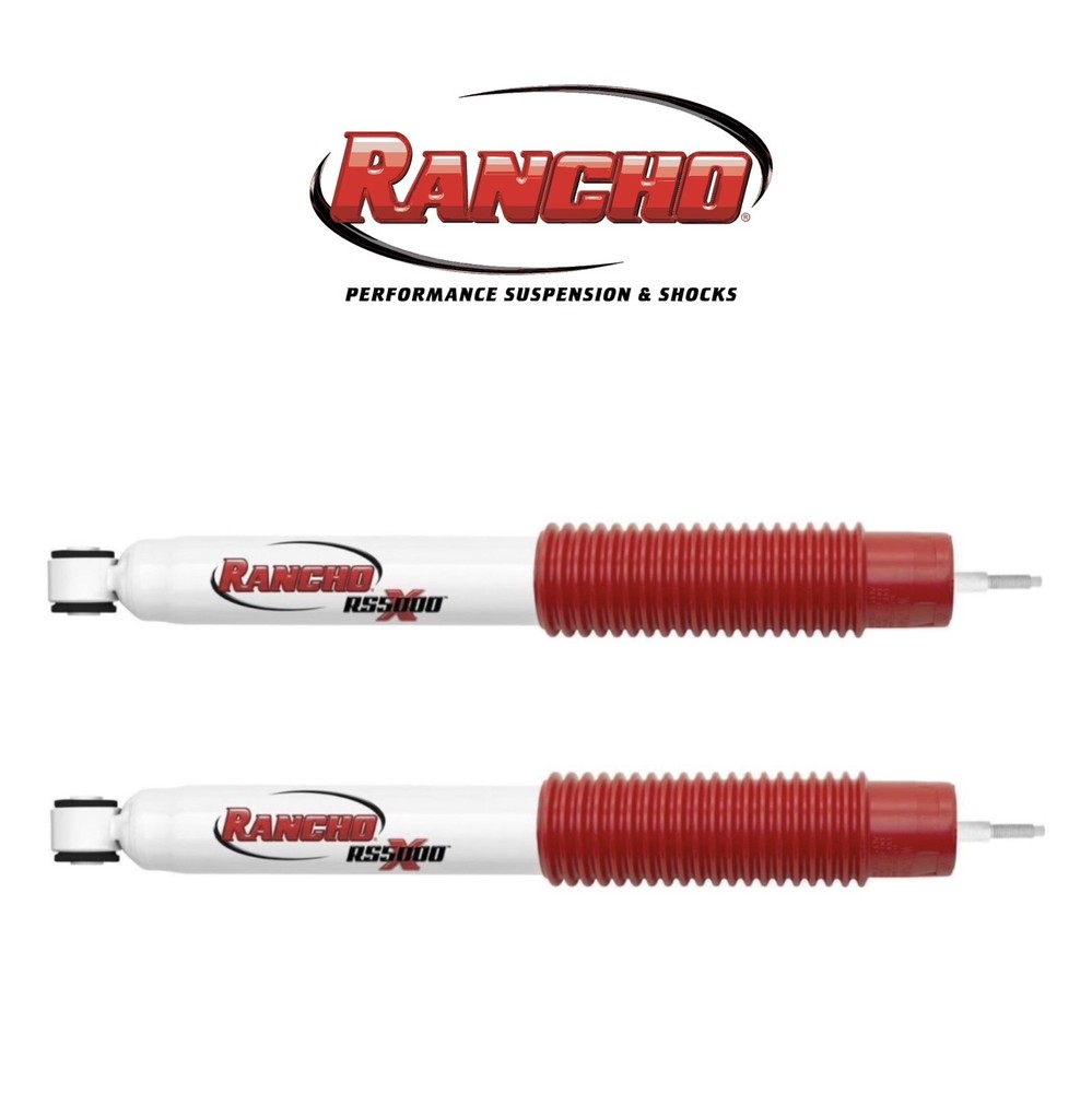 Rancho RS5000X Front Shocks for 99-10 Chevy Silverado GMC Sierra 2500HD 3500HD