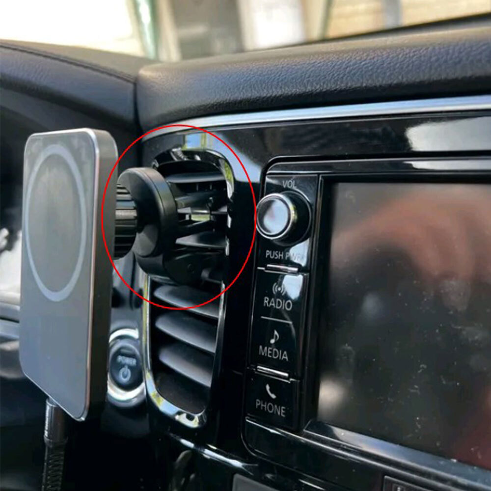 Car Air Vent Phone Holder Stand Base For 17MM Ball Head Car Accessories