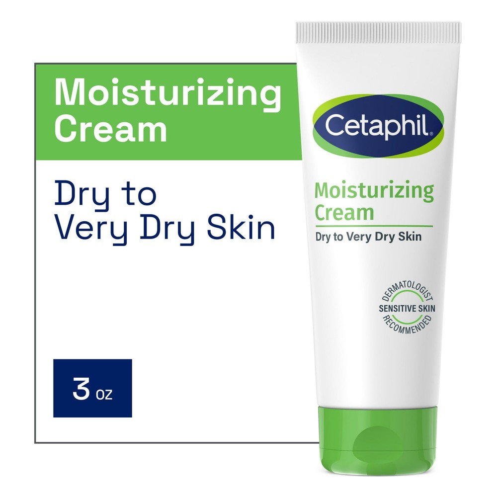 Cetaphil Moisturizing Cream for Dry to Very Dry Sensitive Skin 3oz