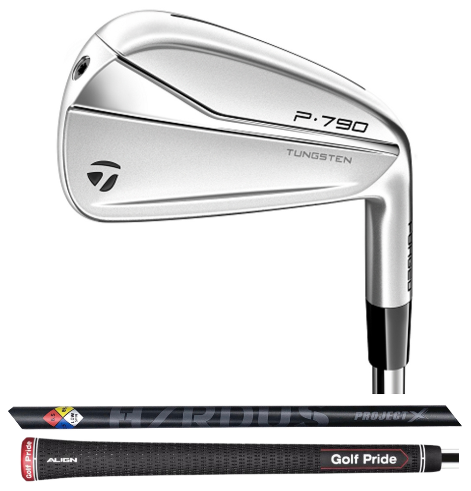 TaylorMade 2021 P790 #3 Iron with Project X HZRDUS Black Hybrid Shaft