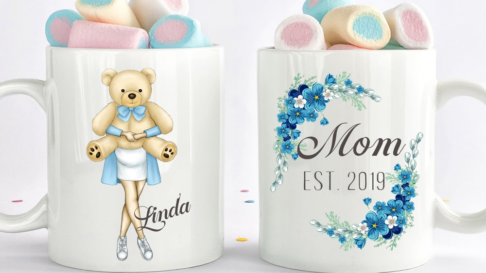Custom Pregnancy Coffee Mug New Mom Gift Mom Coffee Mug Pregnancy Gift