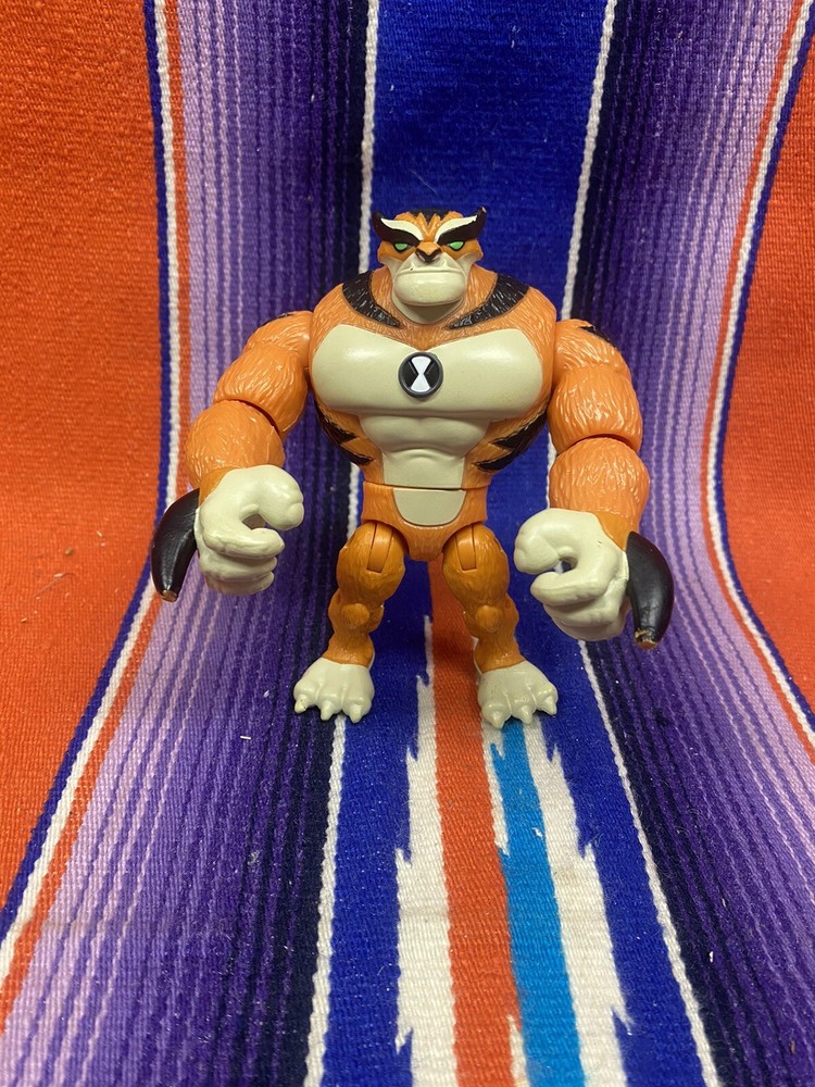 2018 Cartoon Network Playmates Ben 10 Rath Tiger Action Figure Collectible Toy