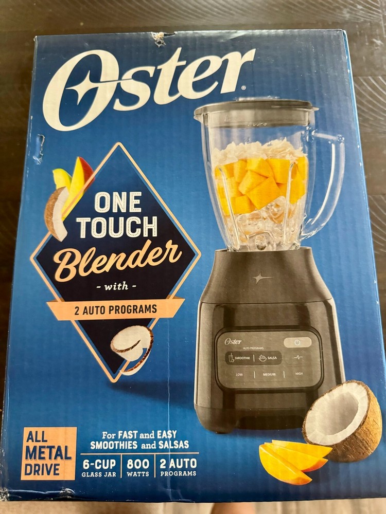Oster One-Touch 6-Cup Smoothie Blender New Unopened In Box