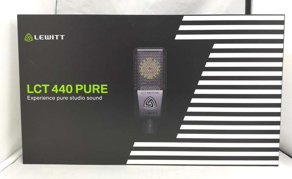 LEWITT LCT 440 PURE Diaphragm Condenser Studio Microphone High Resolution Box