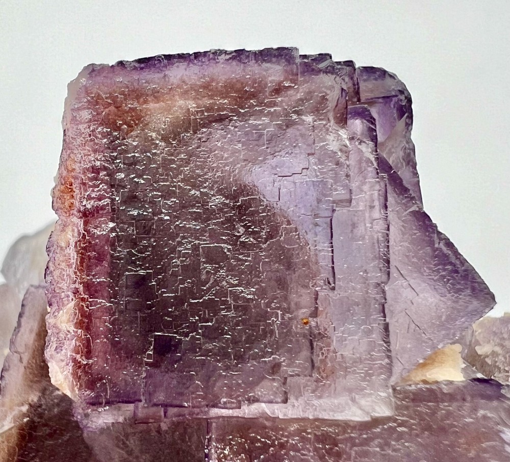 143g Stunning Natural Purple Cubic Fluorite Specimen from Pakistan
