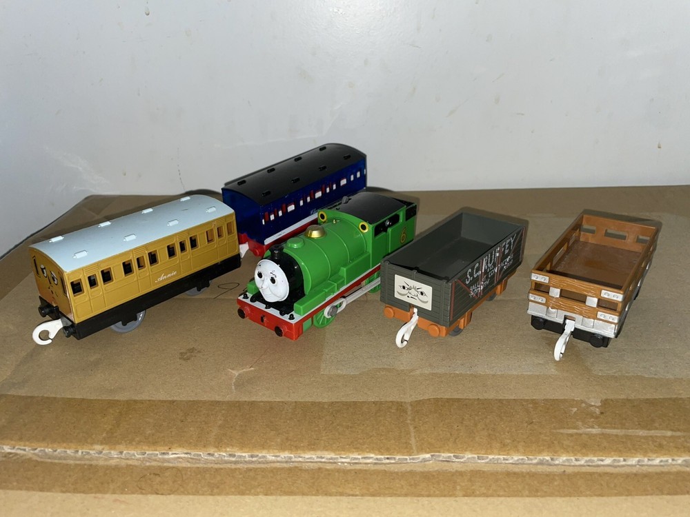 Tomy Trackmaster Percy Train Set with Thomas and Friends Plarail