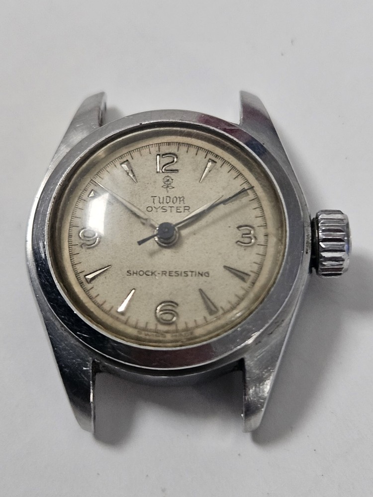 Vintage 1940s Tudor 21mm Ladies Oyster Shock Resisting REF: 7805 (By Rolex)