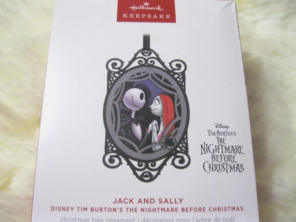 2024 Hallmark JACK AND SALLY TIM BURTON'S NIGHTMARE B4 CHRISTMAS DISNEY DAM BOX