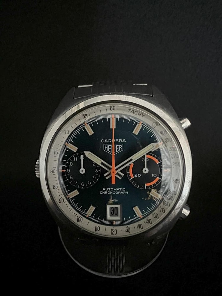 HEUER CARRERA 1153BN CAL.12 VINTAGE 321620