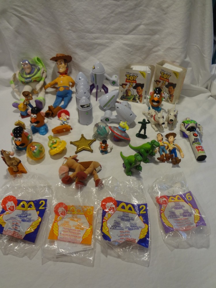 McDonalds Happy Meal Toy Story Toys Figures Lot