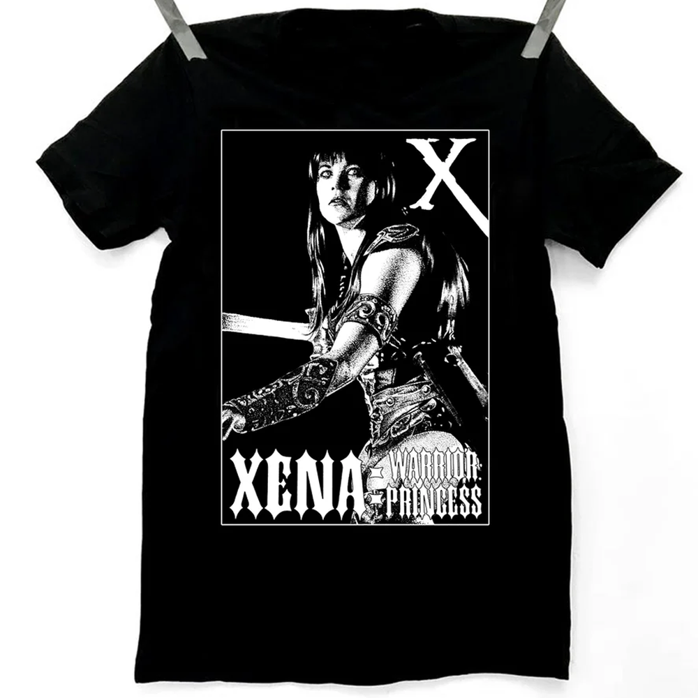 Xena Warrior Princess HOT NEW black T-shirt Unisex tee All sizes S-5Xl 1F889