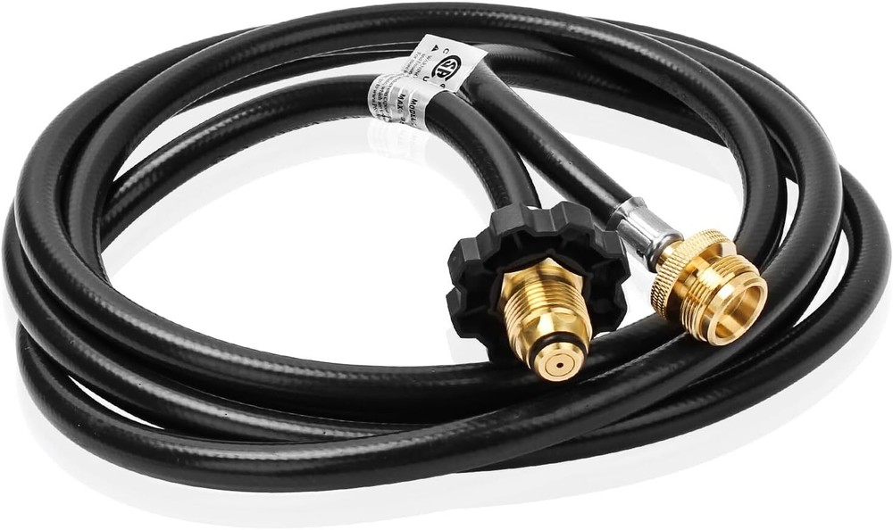 F273704 5-Ft Propane Heater Adapter Hose Assembly, Compatible With Mr. Heater