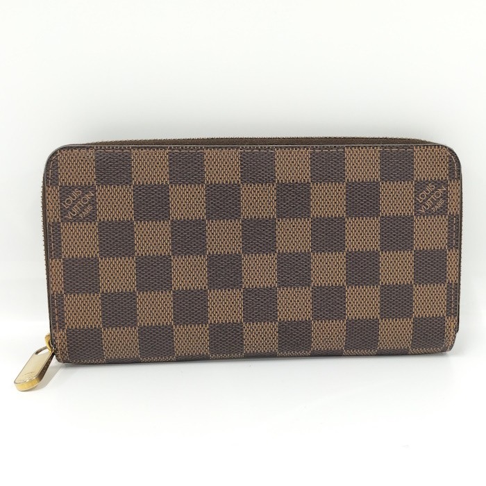 LOUIS VUITTON Damier Ebene Zippy Wallet N60015 673192
