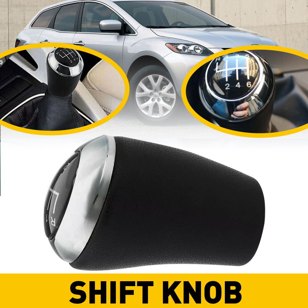 6 Speed Manual Gear Shift Knob Shifter Stick For Mazda 3 5 6 CX-7 MX-5 2003-2017