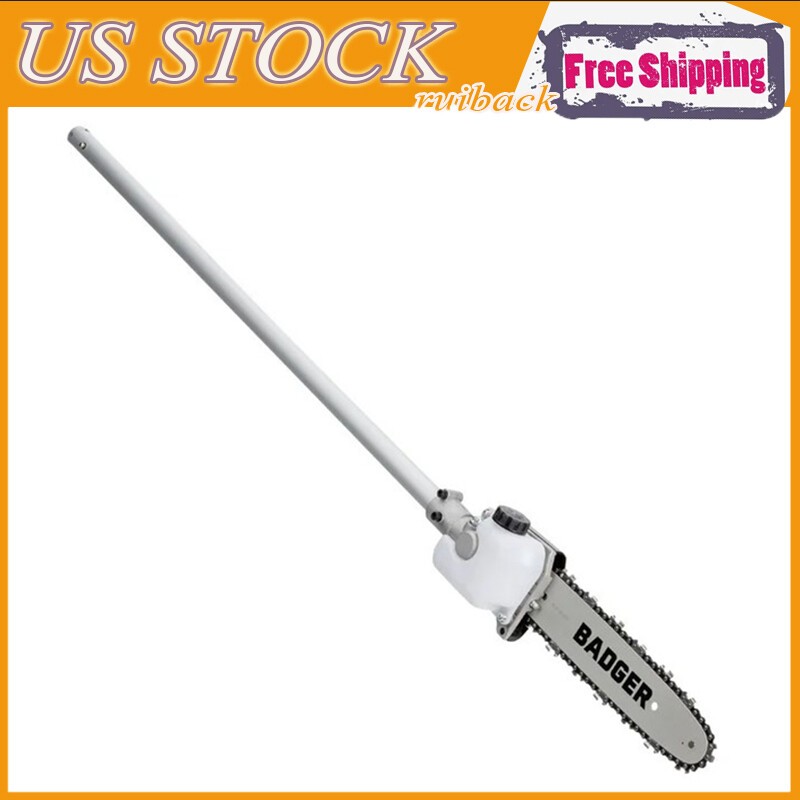 10-inch Pole Saw with 30-inch Shaft Universal Garden Tool Attachment Fixed Pole
