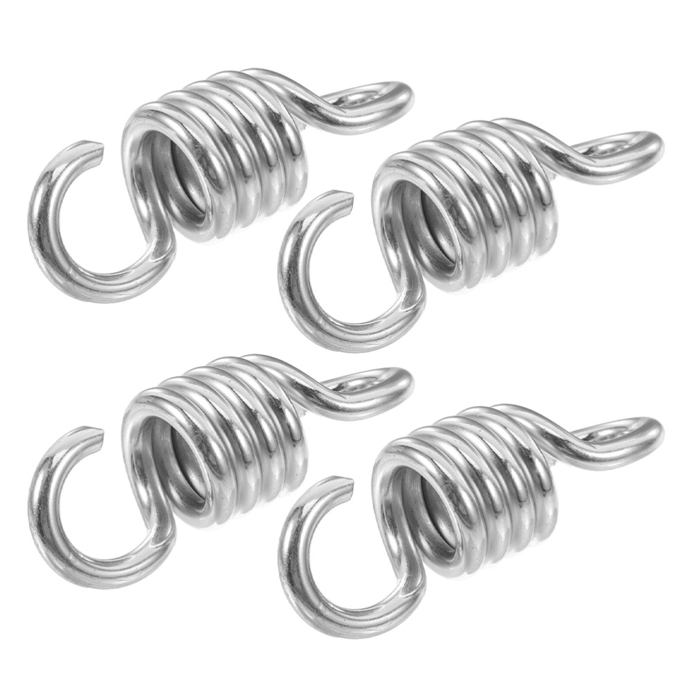 4 Pcs Heavy-Duty Swing Spring Hammock Hooks for Porch Extension