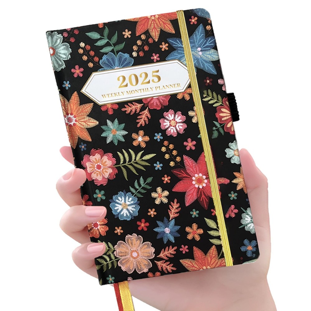 Ymumuda 2025 Pocket Planner Weekly Monthly Planner 2025 JAN.2025to DEC.2025 6...