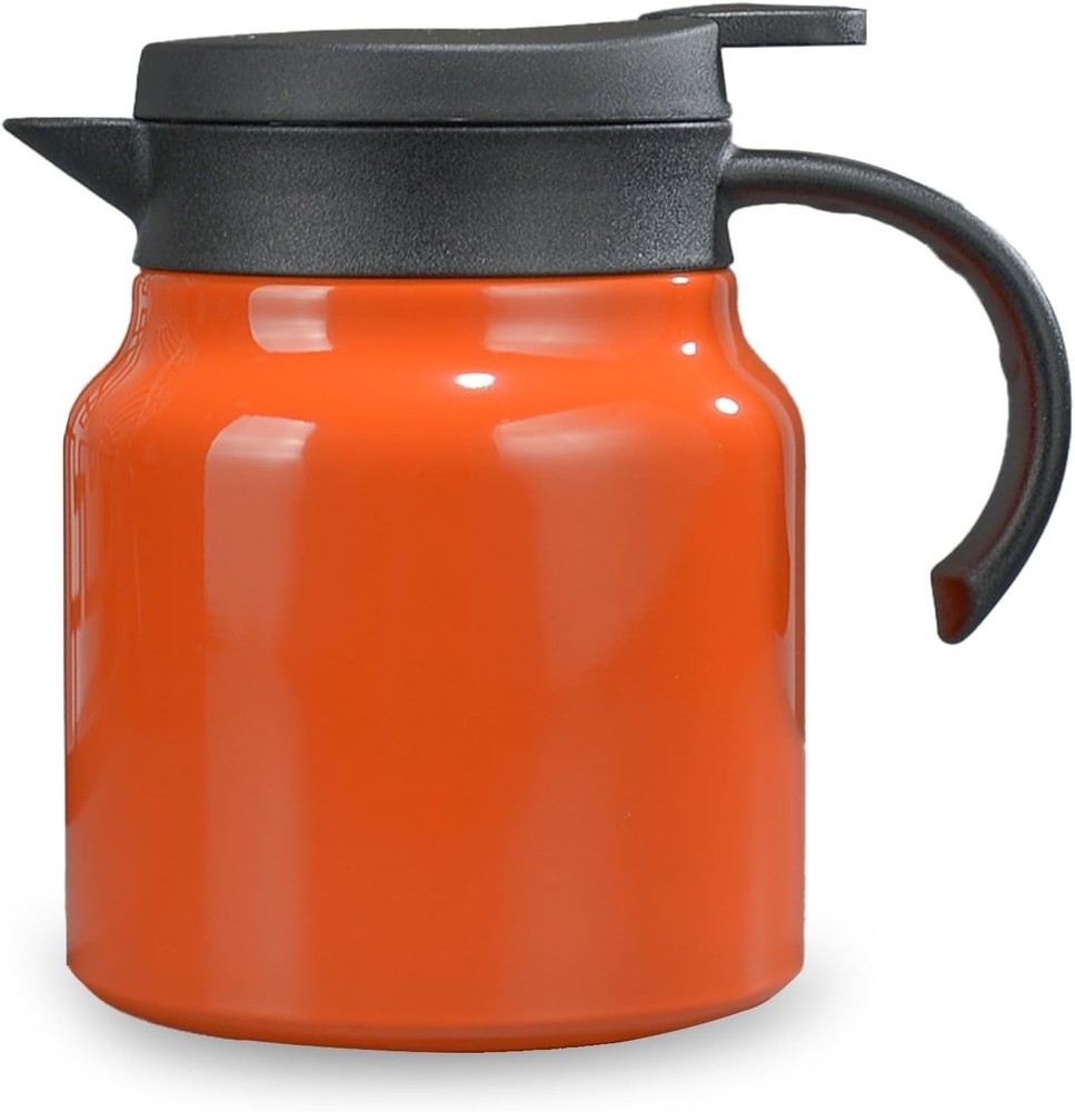 27 oz Single Stainless Steel Thermal Coffee Carafe, Double Wall Vacuum Insulated