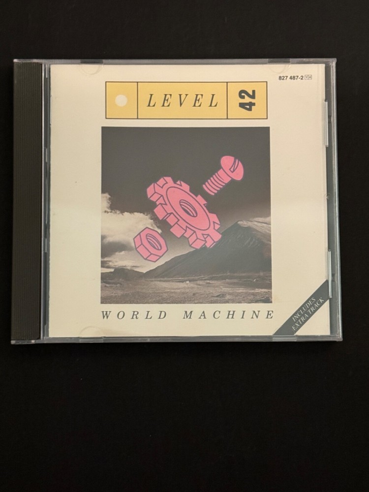 LEVEL 42 - WORLD MACHINE CD - POLYDOR PRESS - WEST GERMANY