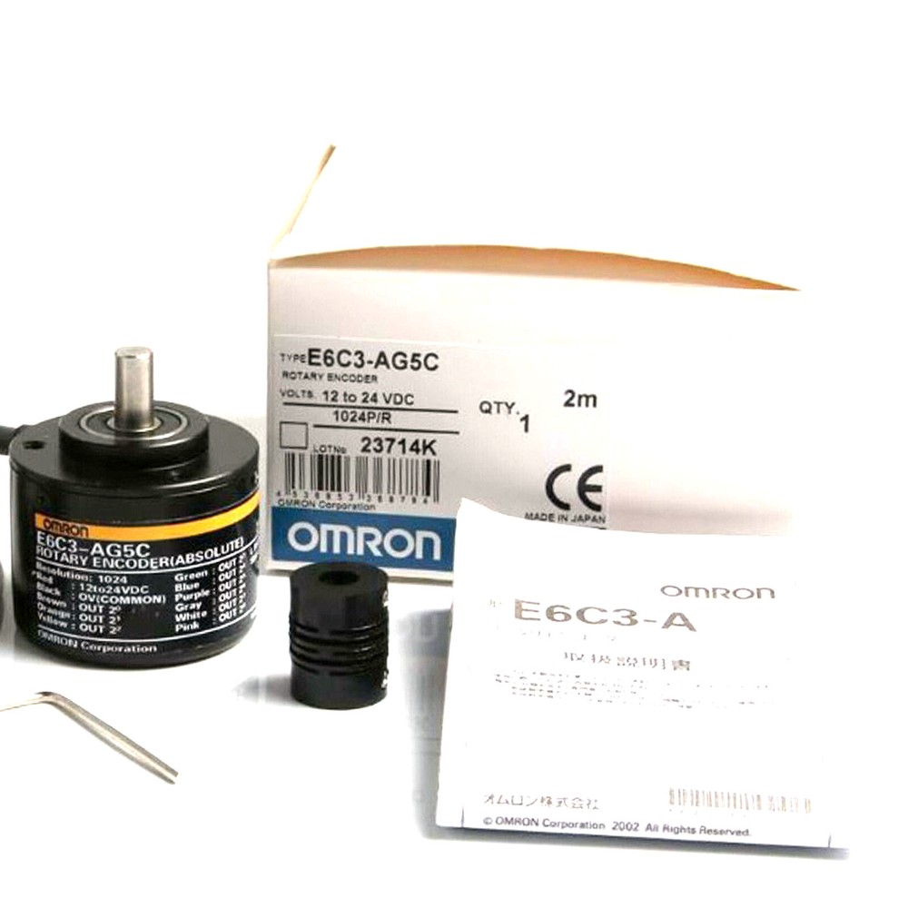 OMRON E6C3-AG5C 1024P/R ROTARY ENCODER MODULE NEW